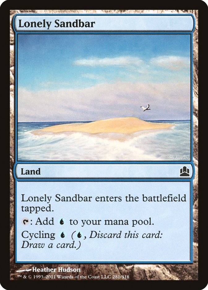 Lonely Sandbar [Commander 2011] | Chromatic Games