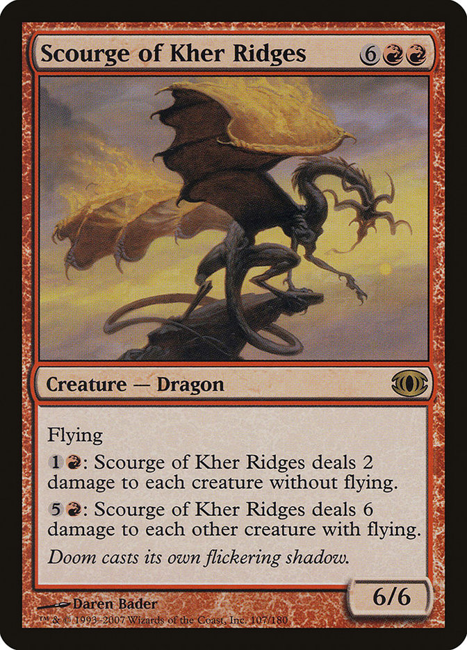 Scourge of Kher Ridges [Future Sight] | Chromatic Games