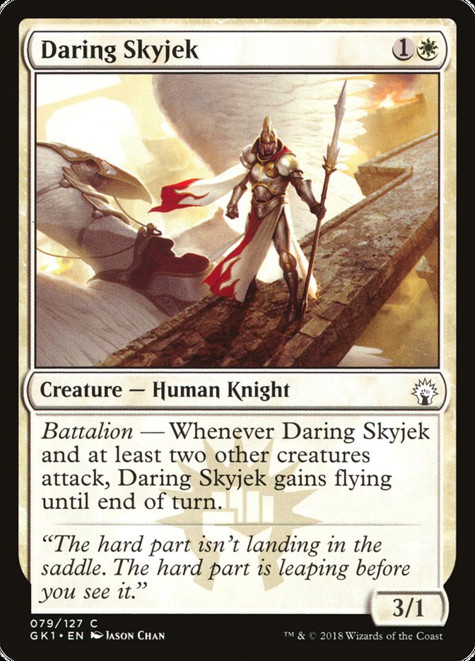 Daring Skyjek [Guilds of Ravnica Guild Kit] | Chromatic Games