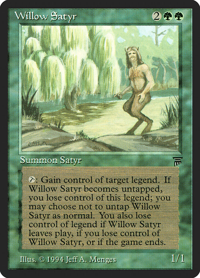 Willow Satyr [Legends] | Chromatic Games