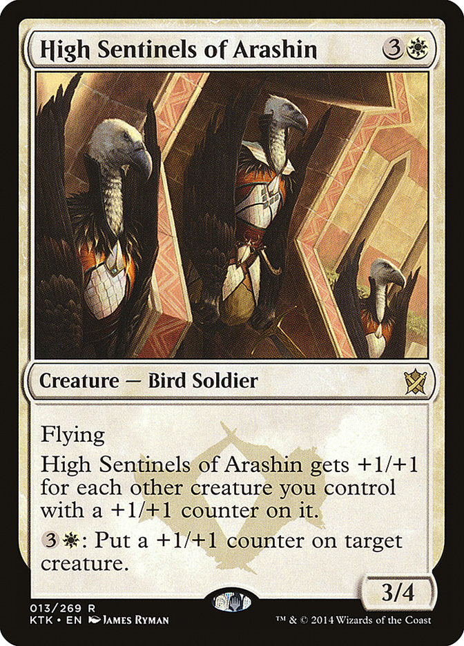 High Sentinels of Arashin [Khans of Tarkir] | Chromatic Games