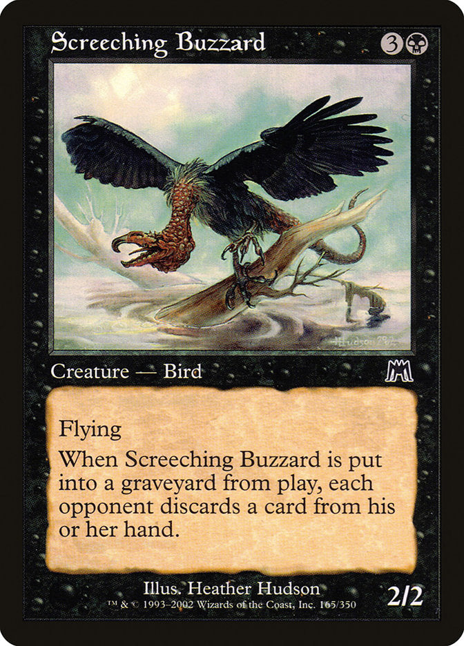 Screeching Buzzard [Onslaught] | Chromatic Games