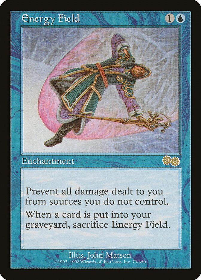 Energy Field [Urza's Saga] | Chromatic Games
