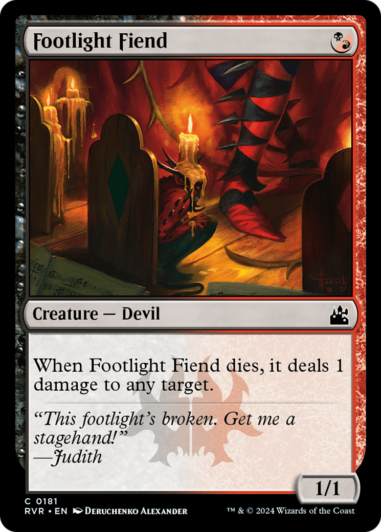 Footlight Fiend [Ravnica Remastered] | Chromatic Games