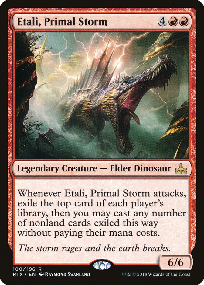 Etali, Primal Storm [Rivals of Ixalan] | Chromatic Games