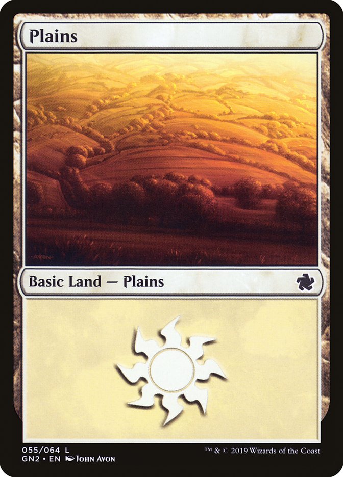 Plains (55) [Game Night 2019] | Chromatic Games