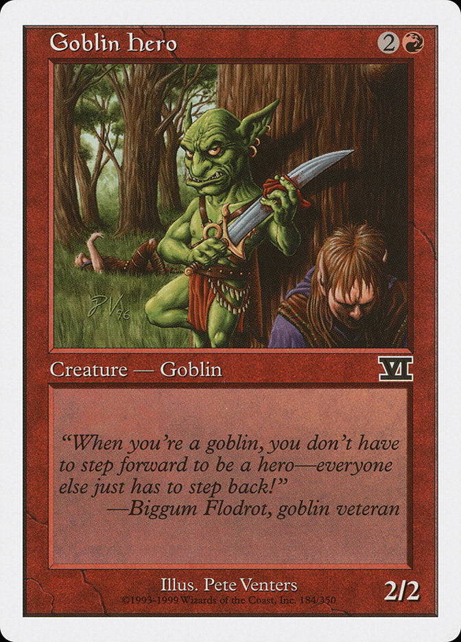 Goblin Hero [Classic Sixth Edition] | Chromatic Games