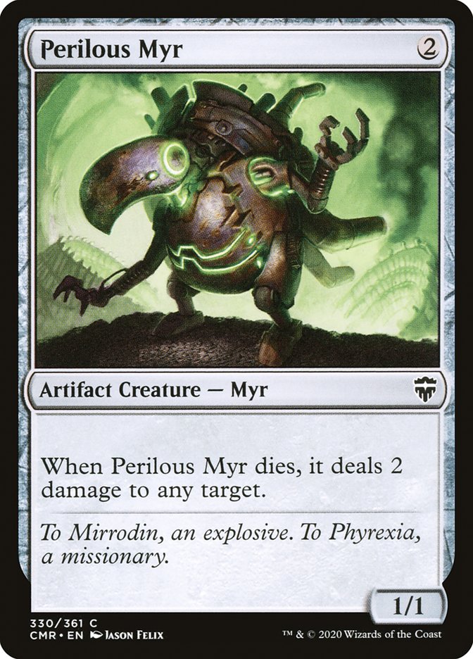 Perilous Myr [Commander Legends] | Chromatic Games