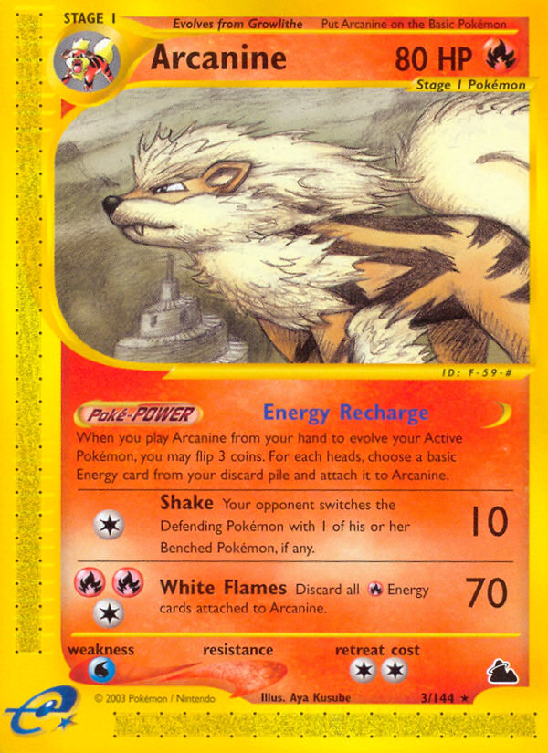 Arcanine [Skyridge] | Chromatic Games