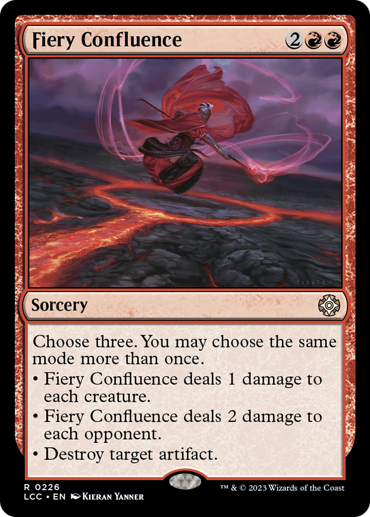 Fiery Confluence [The Lost Caverns of Ixalan Commander] | Chromatic Games