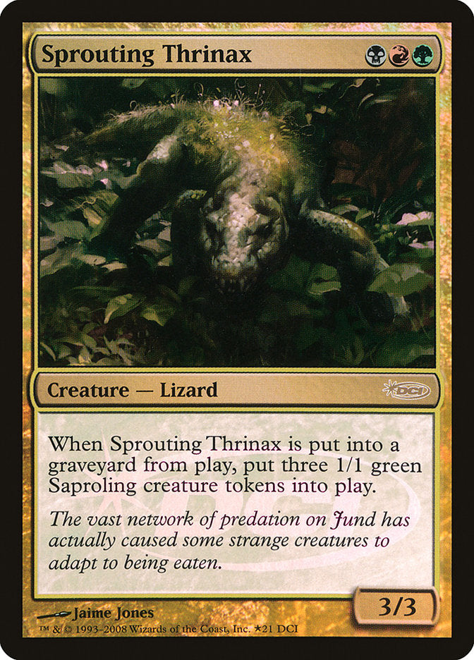 Sprouting Thrinax [Wizards Play Network 2008] | Chromatic Games