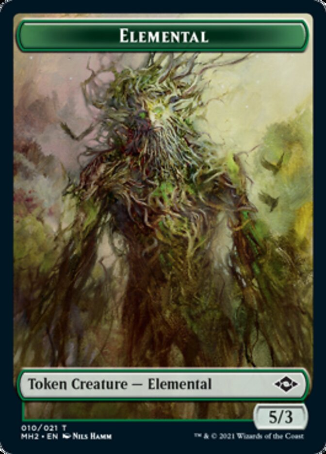 Elemental // Food (18) Double-Sided Token [Modern Horizons 2 Tokens] | Chromatic Games