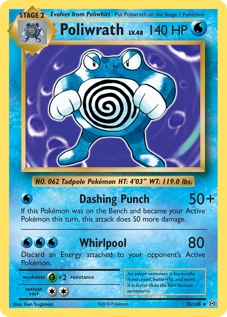 Poliwrath (XY Evolutions) [Theme Deck Exclusives] | Chromatic Games