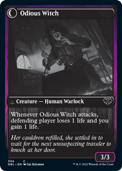 Ragged Recluse // Odious Witch [Innistrad: Double Feature] | Chromatic Games