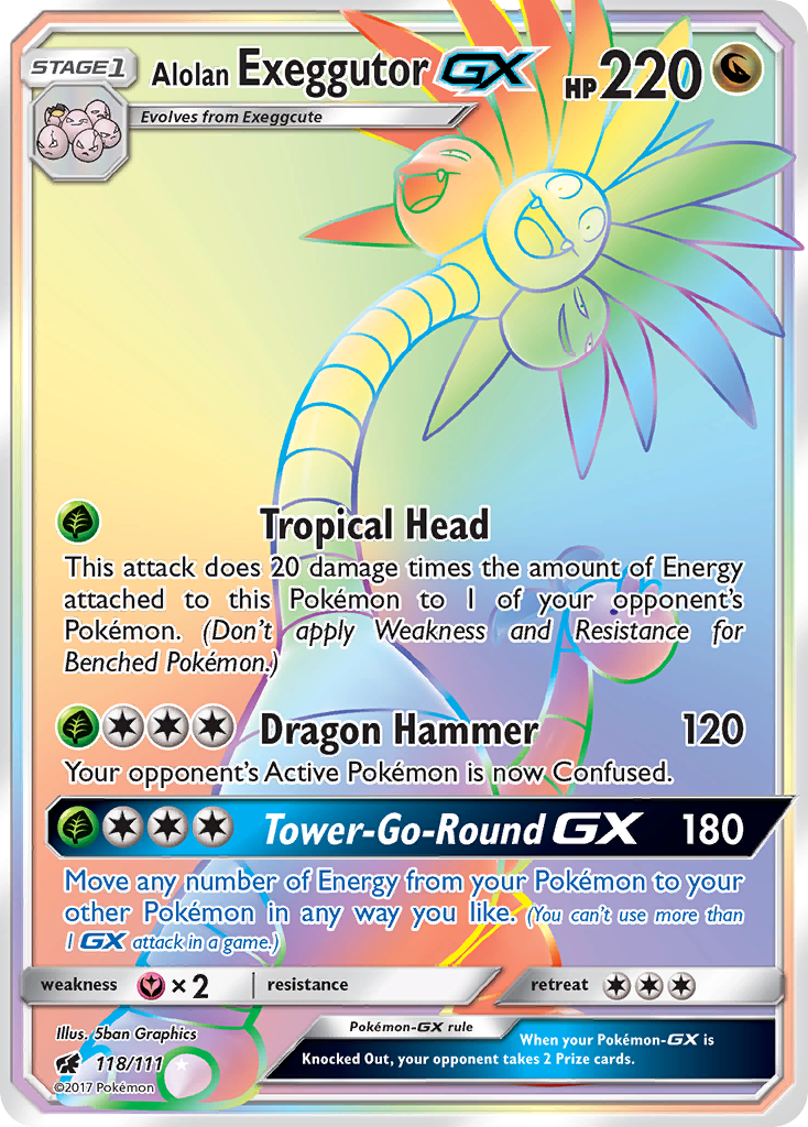 Alolan Exeggutor GX [Crimson Invasion] | Chromatic Games