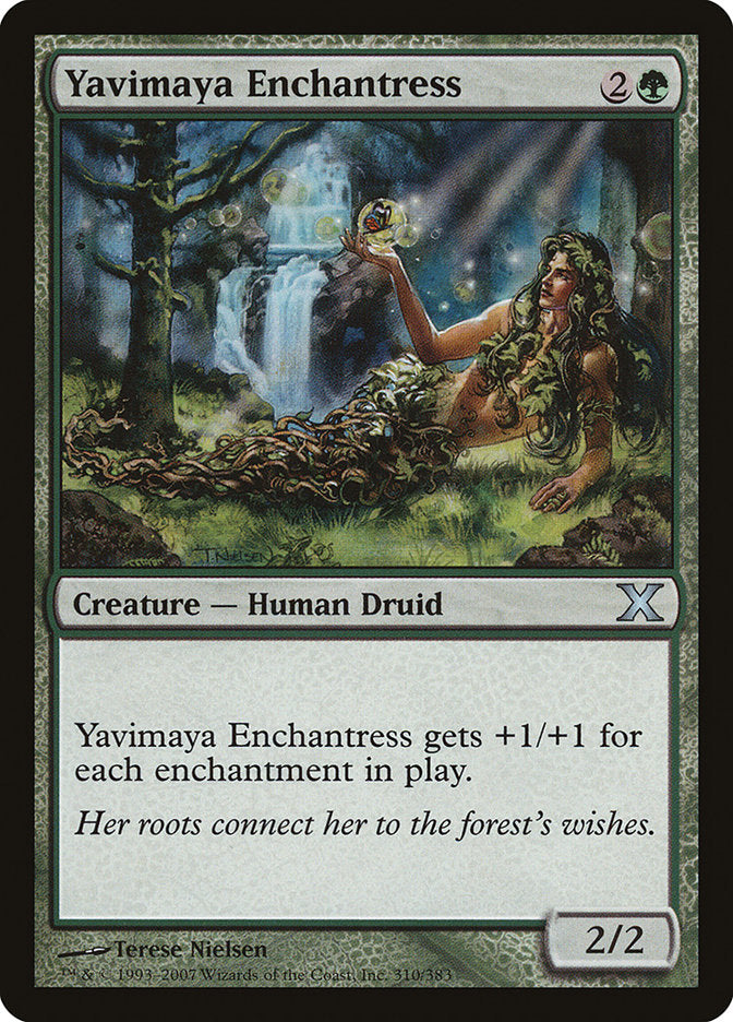 Yavimaya Enchantress [Tenth Edition] | Chromatic Games