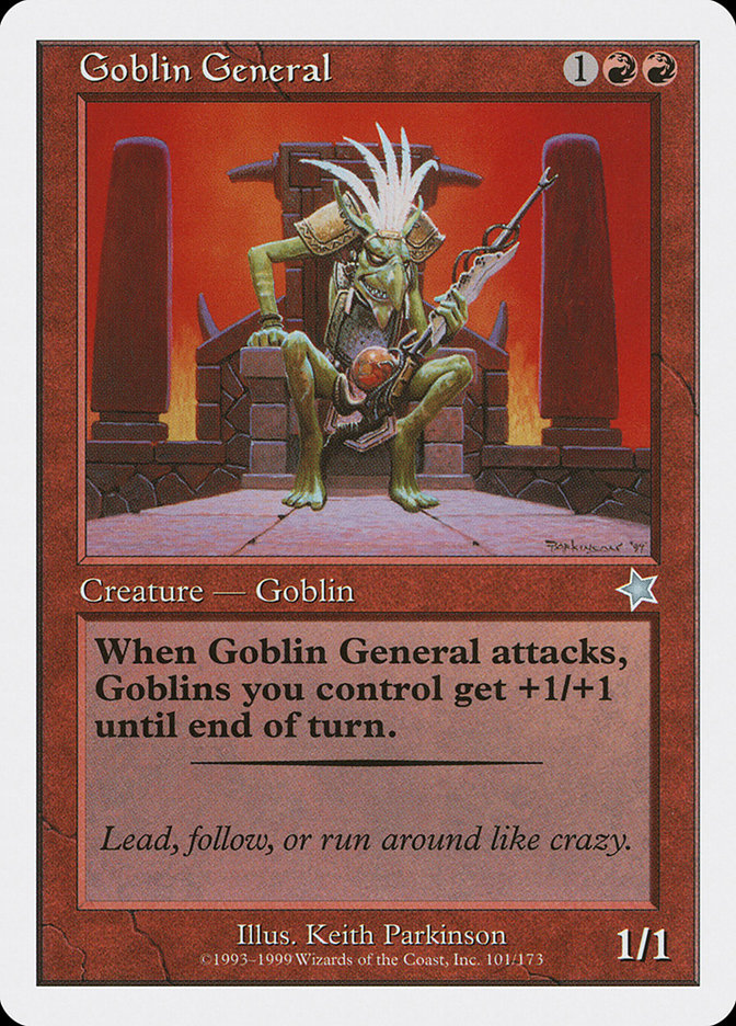 Goblin General [Starter 1999] | Chromatic Games