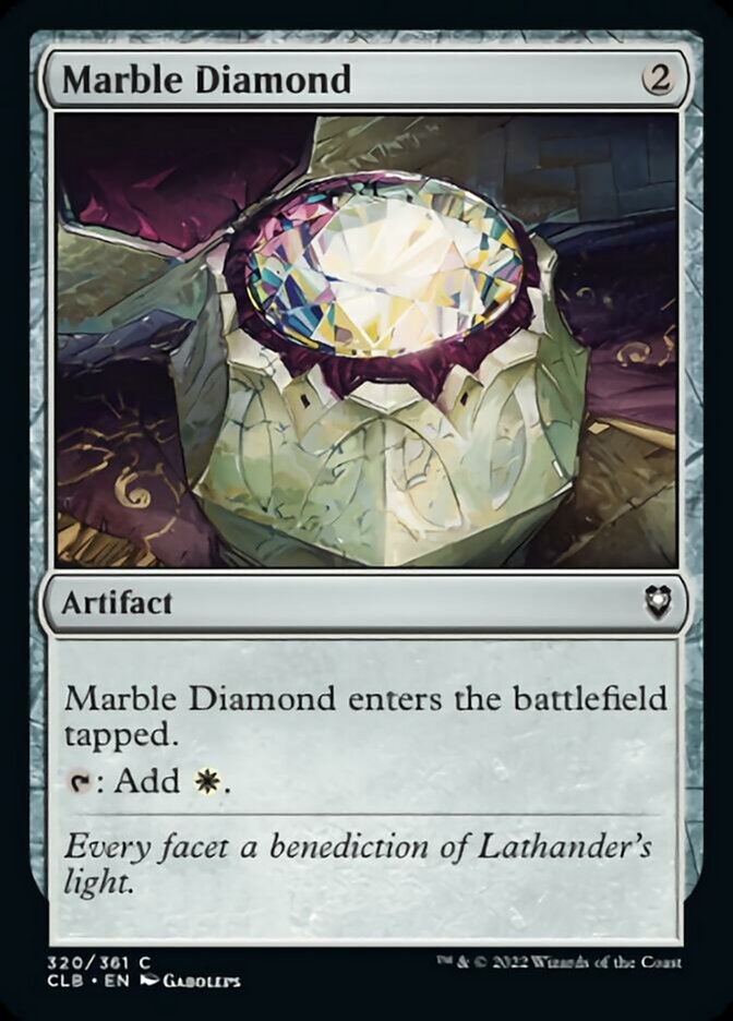 Marble Diamond [Commander Legends: Battle for Baldur's Gate] | Chromatic Games