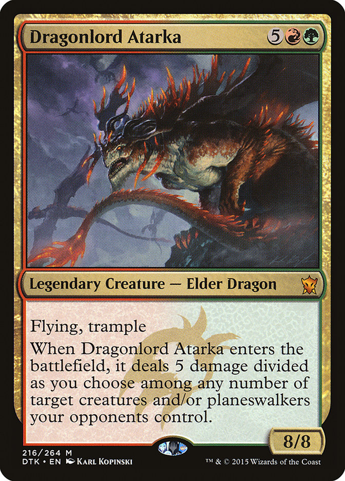 Dragonlord Atarka [Dragons of Tarkir] | Chromatic Games