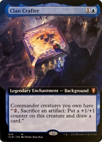 Clan Crafter (Extended Art) [Commander Legends: Battle for Baldur's Gate] | Chromatic Games