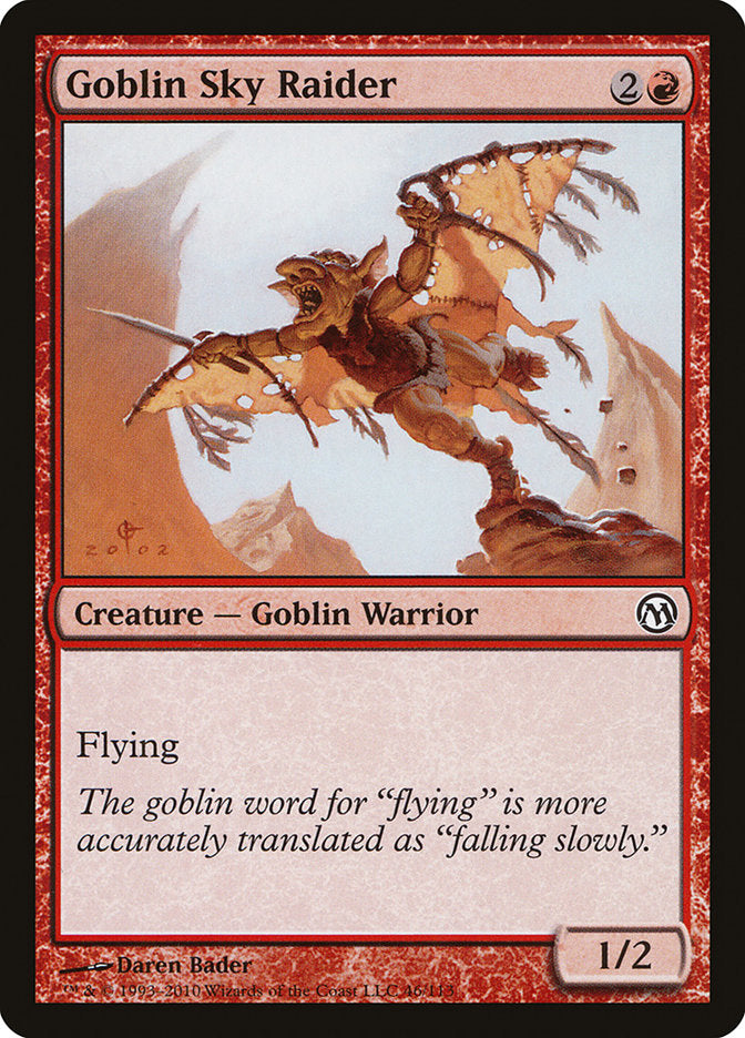 Goblin Sky Raider [Duels of the Planeswalkers] | Chromatic Games