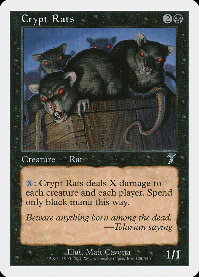 Crypt Rats [Seventh Edition] | Chromatic Games