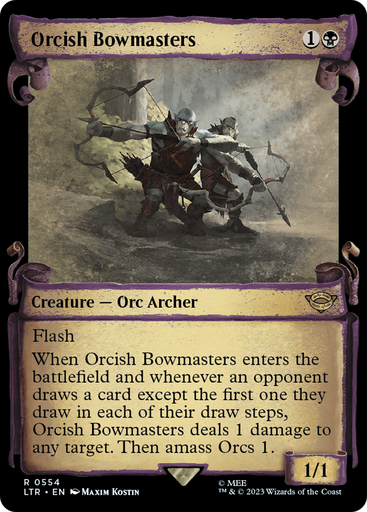 Orcish Bowmasters [The Lord of the Rings: Tales of Middle-Earth Showcase Scrolls] | Chromatic Games