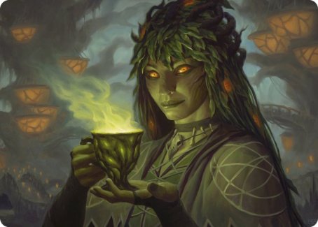 Dina, Soul Steeper Art Card [Strixhaven: School of Mages Art Series] | Chromatic Games