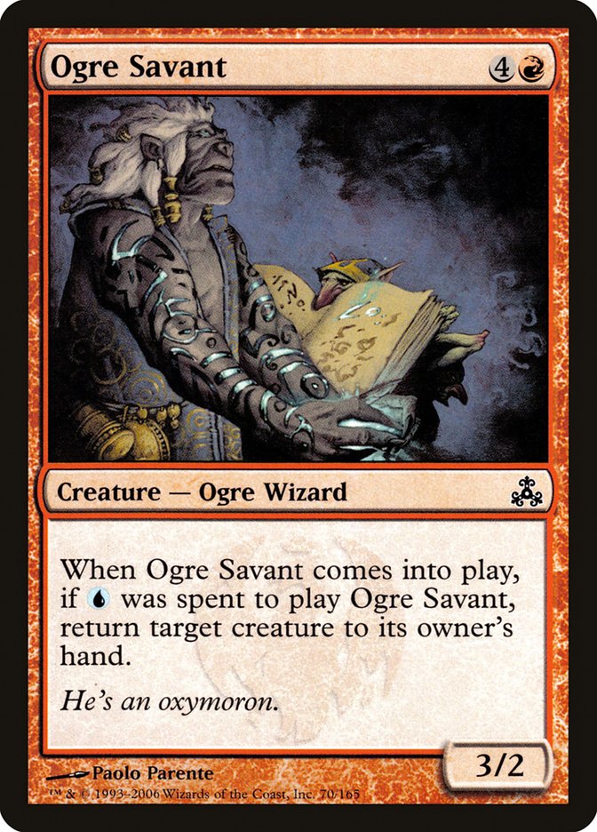 Ogre Savant [Guildpact] | Chromatic Games