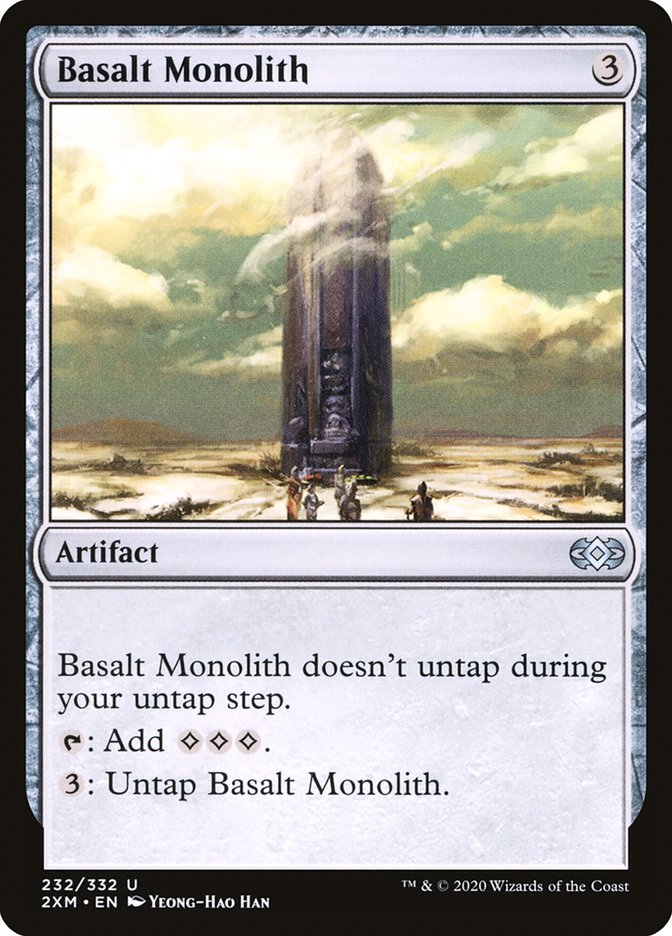 Basalt Monolith [Double Masters] | Chromatic Games