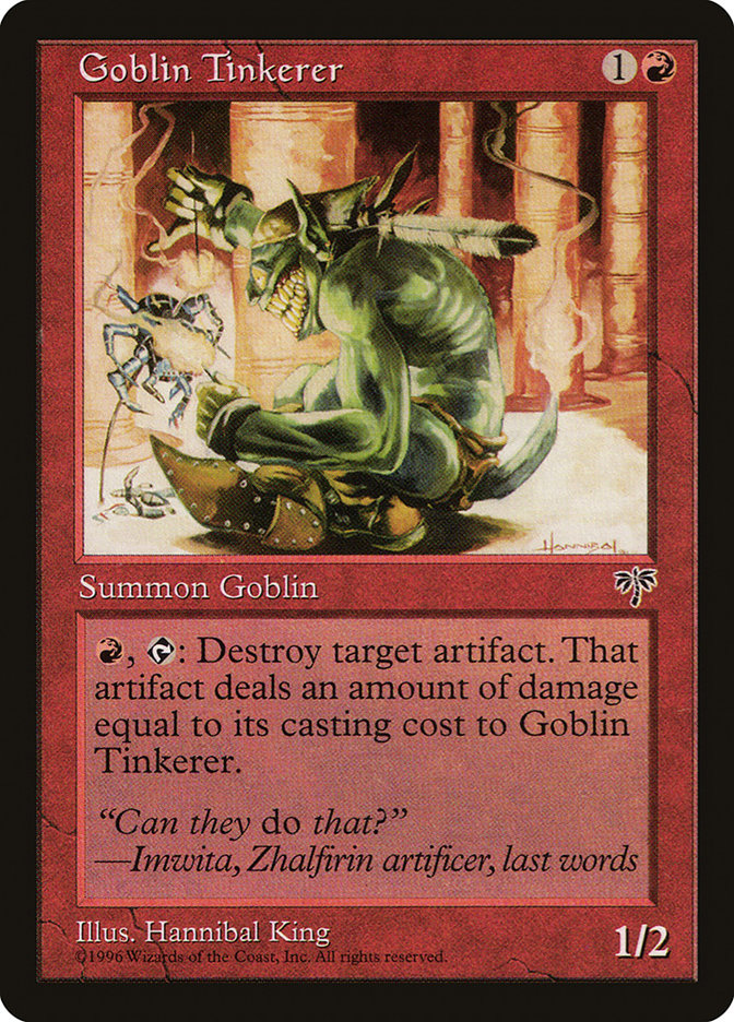 Goblin Tinkerer [Mirage] | Chromatic Games