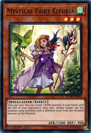 Mystical Fairy Elfuria [AC18-EN010] Super Rare | Chromatic Games