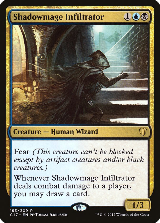 Shadowmage Infiltrator [Commander 2017] | Chromatic Games