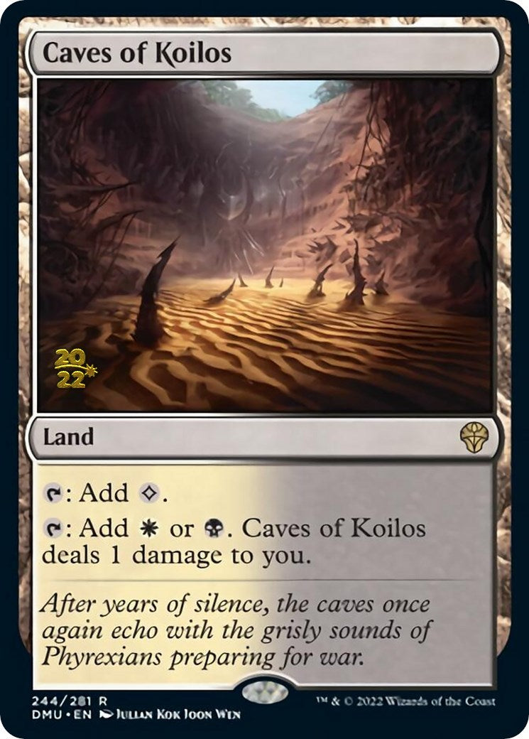 Caves of Koilos [Dominaria United Prerelease Promos] | Chromatic Games