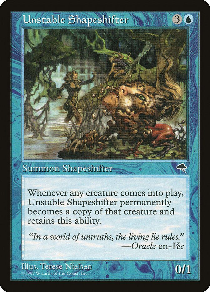 Unstable Shapeshifter [Tempest] | Chromatic Games