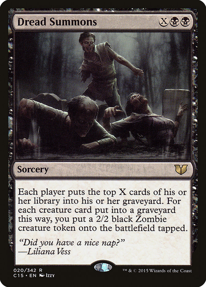 Dread Summons [Commander 2015] | Chromatic Games