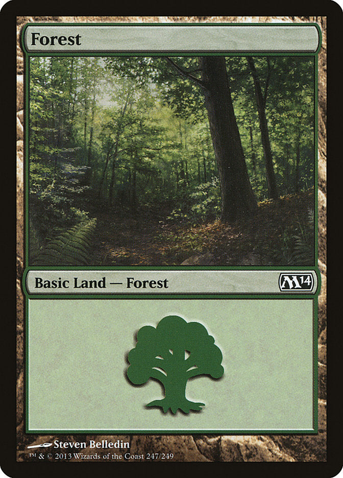 Forest (247) [Magic 2014] | Chromatic Games