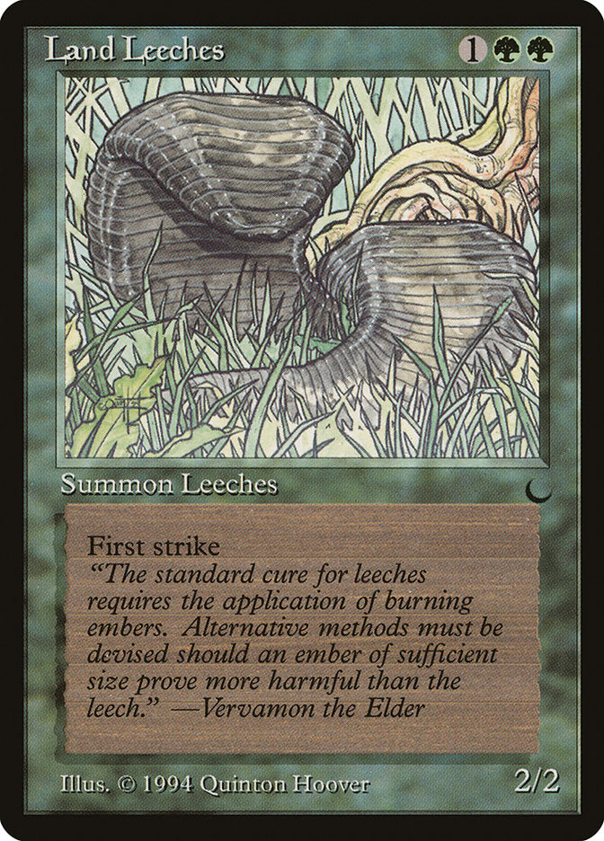 Land Leeches [The Dark] | Chromatic Games