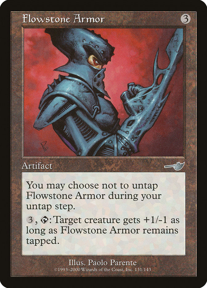 Flowstone Armor [Nemesis] | Chromatic Games