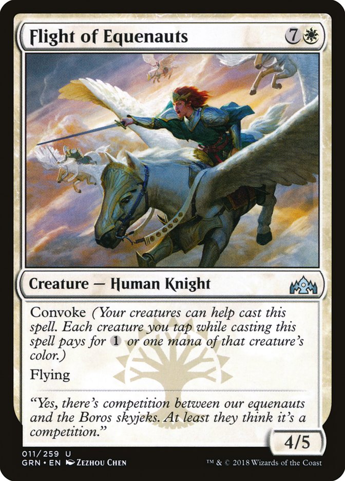 Flight of Equenauts [Guilds of Ravnica] | Chromatic Games