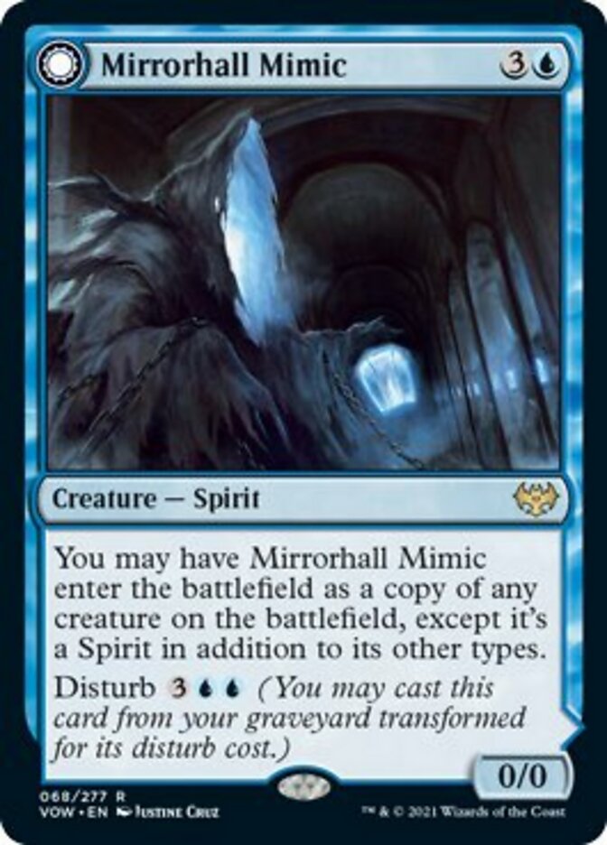 Mirrorhall Mimic // Ghastly Mimicry [Innistrad: Crimson Vow] | Chromatic Games