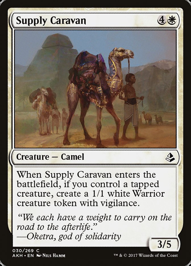 Supply Caravan [Amonkhet] | Chromatic Games