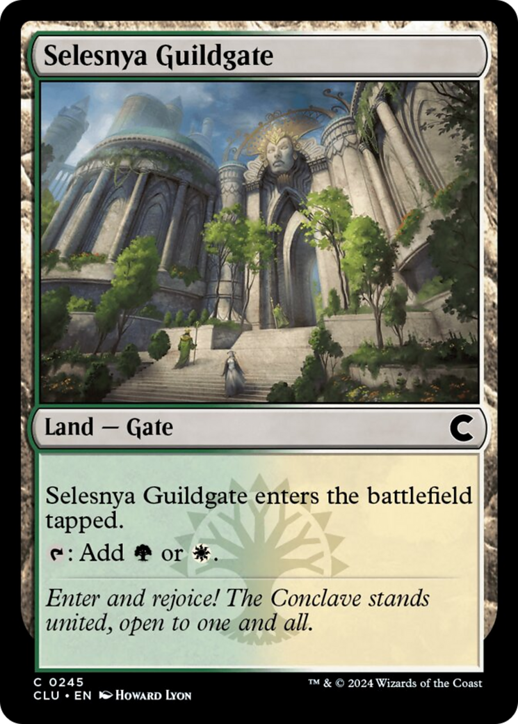 Selesnya Guildgate [Ravnica: Clue Edition] | Chromatic Games