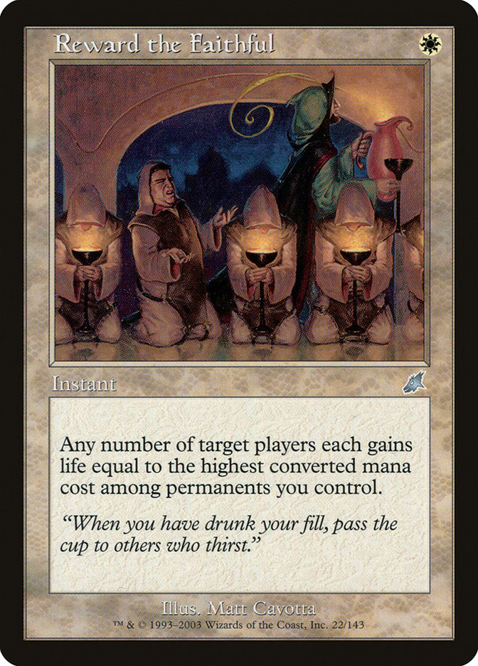 Reward the Faithful [Scourge] | Chromatic Games