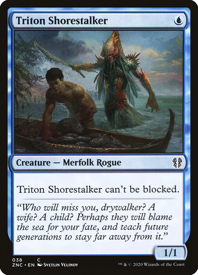 Triton Shorestalker [Zendikar Rising Commander] | Chromatic Games