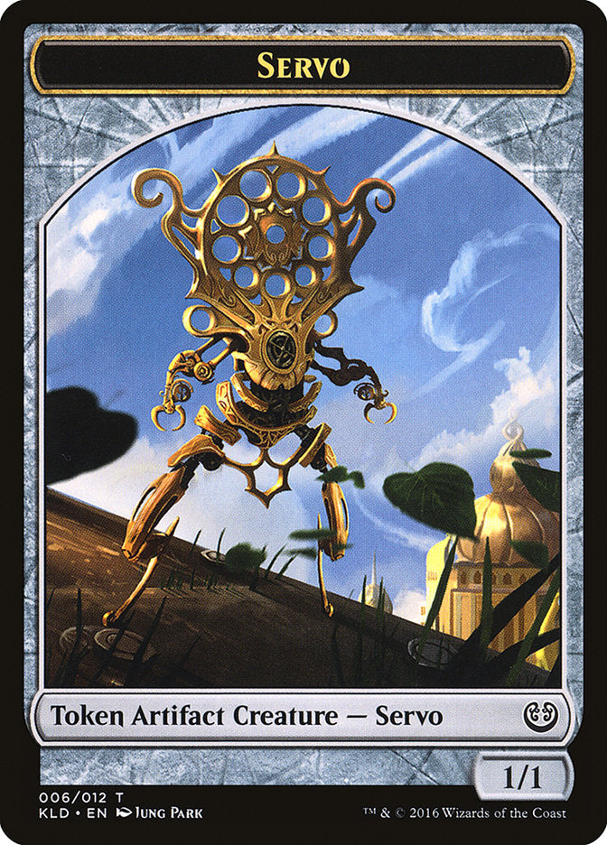 Servo Token (006/012) [Kaladesh Tokens] | Chromatic Games