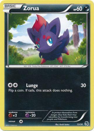 Zorua (13/30) [Black & White: Trainer Kit - Zoroark] | Chromatic Games