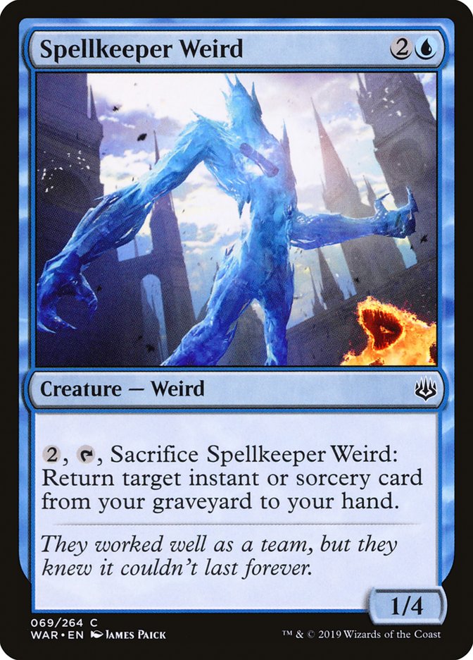 Spellkeeper Weird [War of the Spark] | Chromatic Games