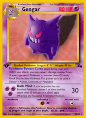 Gengar (20/62) [Fossil Unlimited] | Chromatic Games