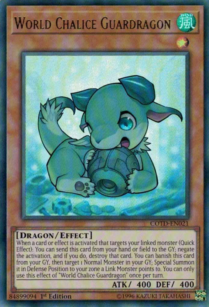 World Chalice Guardragon [COTD-EN021] Ultra Rare | Chromatic Games